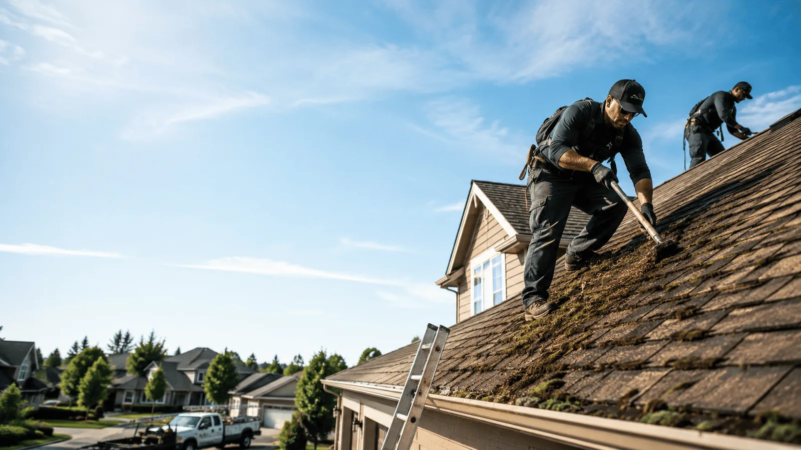Roof Moss Removal in Tate, GA near me